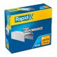 Grapas Rapid 23/24 galvanizada Caja de 1000