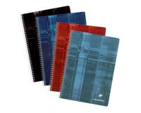 Cahier spirale Clairefontaine 21 x 29,7 cm - ligné - 100 pages