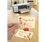 Carte de visite laser Avery Quick and Clean C32025 85 x 54 mm 220 gr blanche - Pochette de 250