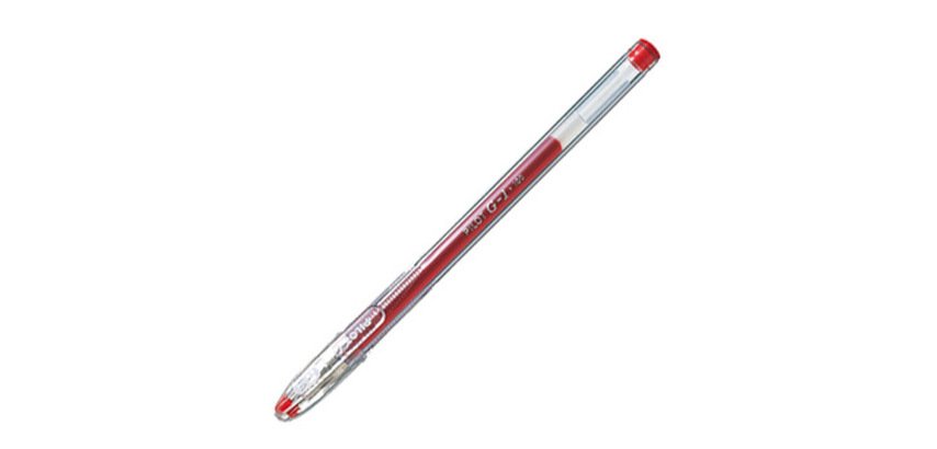Stylo roller Pilot G1 à capuchon pointe 0,5 mm - écriture fine