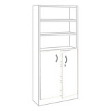 Set of 2 low doors Book Case Plus H 105 x W 90 cm