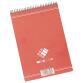 Spiral steno block A5 14,8 x 21 cm lined white 90 sheets