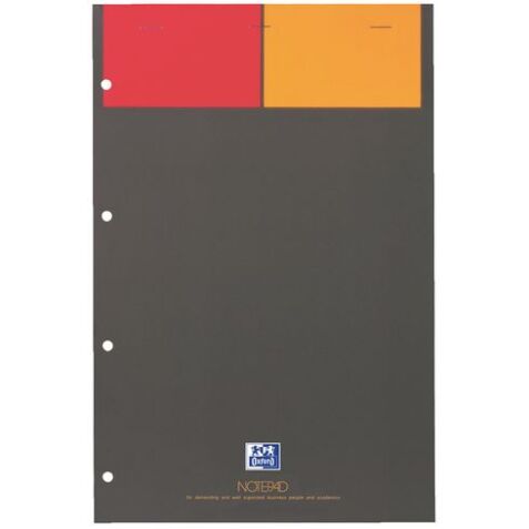 Cursusblok 21 x 29.7cm geruit 5x5 wit 4-gaatsperforatie