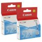 Kartusche Canon CLI 521C Zyan Pack von 2