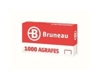 Grapas Bruneau 8/4 cobreadas Caja de 1000