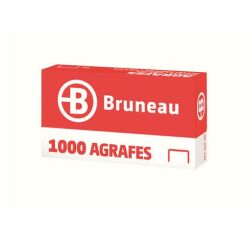 Grapas Bruneau 8/4 cobreadas Caja de 1000