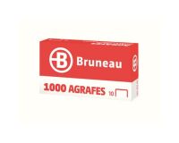 Grapas Bruneau nº 10 galvanizadas Caja de 1000