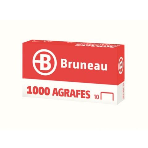 Grapas Bruneau nº 10 galvanizadas Caja de 1000