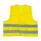 Gilet de sécurité jaune à 2 bandes de sécurité