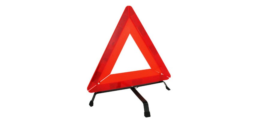 triangle de signalisation automobile