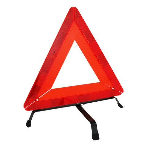 Triángulo de emergencia para coche