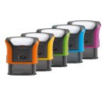 Trodat Printy 4912 sello con texto personalizado 4 lineas 47 x 18 mm multicolor