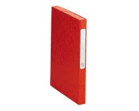 Chemise box Cartorel 24 x 32 cm dos 2,5 cm - rouge