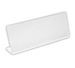 Chevalet porte-nom en "L" - format 180 x 70 mm