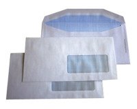 Sobres 115 x 225 mm con ventana derecha 80g Sam - Caja de 500