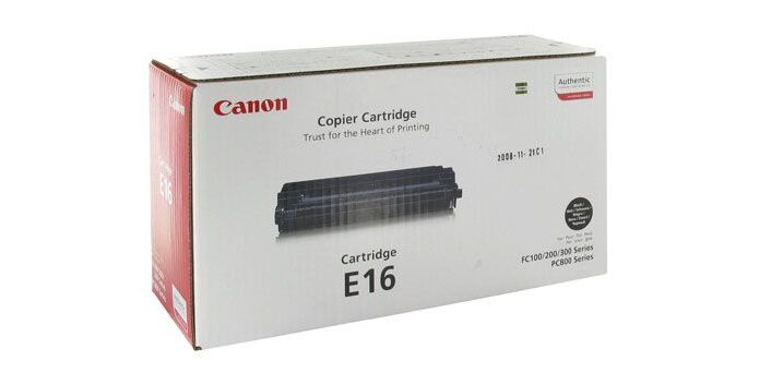 Toner Canon E16 noir pour imprimante laser