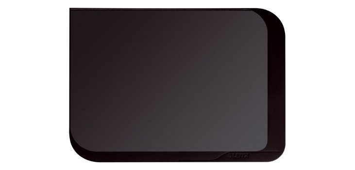 Schreibunterlage mit durchsichtiger Umschlagklappe Esselte Soft Touch 65 x 50 cm schwarz