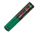 Marqueur Uni Ball Posca couleurs assorties pointe biseautée 8 mm - Boîte de 8