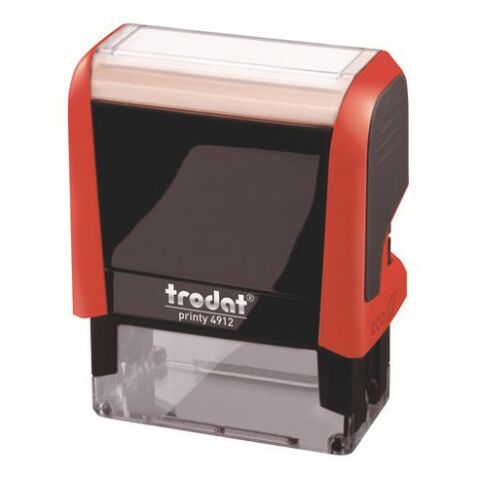 Trodat Printy 4915 sello con texto personalizado 4 lineas 70 x 25 mm multicolor