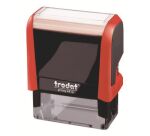 Trodat Printy 4912 sello con texto personalizado 4 lineas 47 x 18 mm multicolor