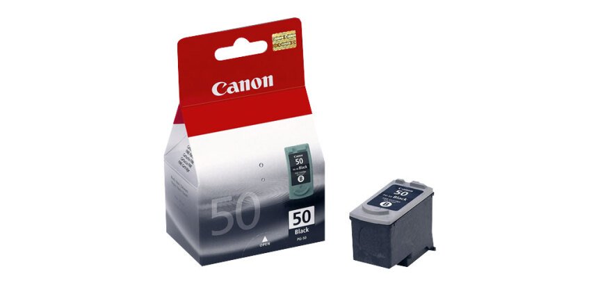 Cartouche Canon PG-50 noire pour imprimante jet d'encre