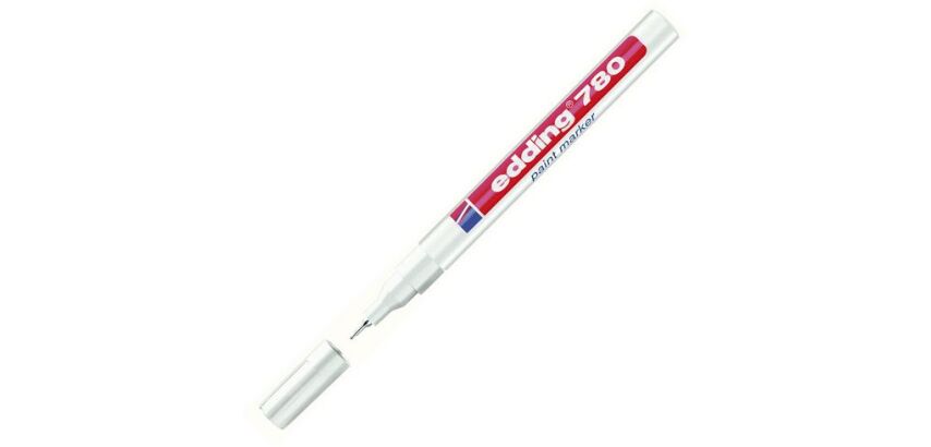 Marqueur permanent Edding 780 peinture pointe ogive fine 0,8 mm