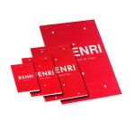 Bloc de notas cuadriculado grapado Enri 75 x 105 mm