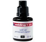 Recarga de tinta para rotulador permanente edding T25 - 30 ml
