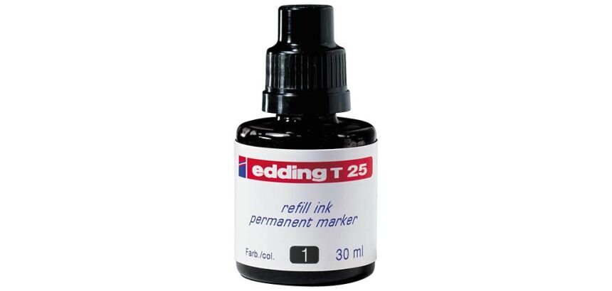 Recarga de tinta para rotulador permanente edding T25 - 30 ml