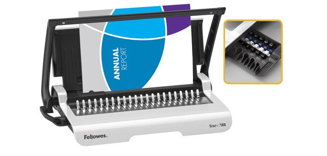 Encuadernadora plástico Fellowes Star +