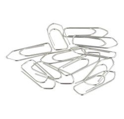 Büroklammern galvanisiert 32 mm - Box von 100