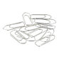 Galvanized paperclips 50 mm - box of 1000