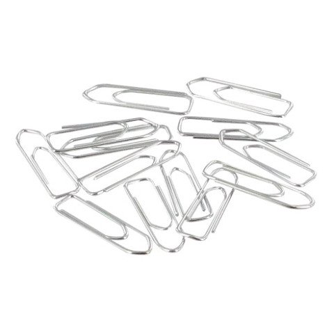 Doos 100 paperclips 25 mm gegalvaniseerd