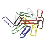 Doos 100 paperclips 25 mm 4 kleuren