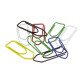 Trombones galvanisés 32 mm couleurs assorties - Boîte de 100
