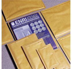 Bolsas acolchadas kraft 240 x 275 mm - Paquete de 100