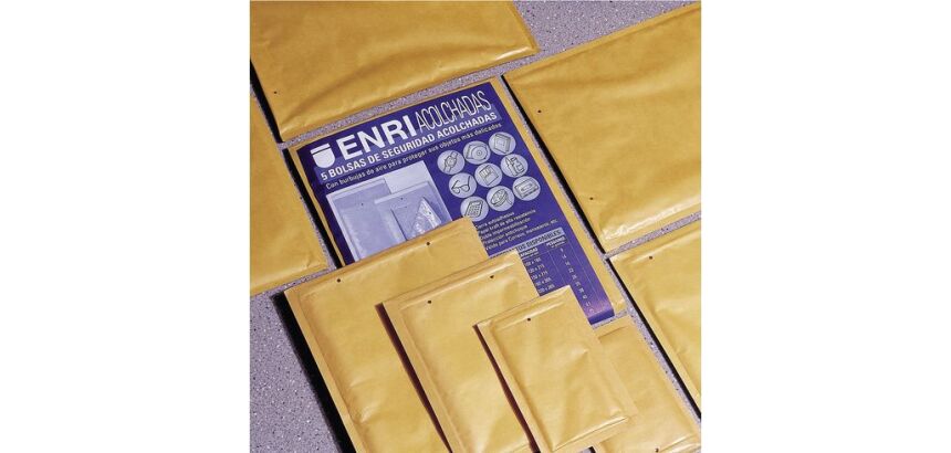 Bolsas acolchadas kraft 240 x 275 mm - Paquete de 100