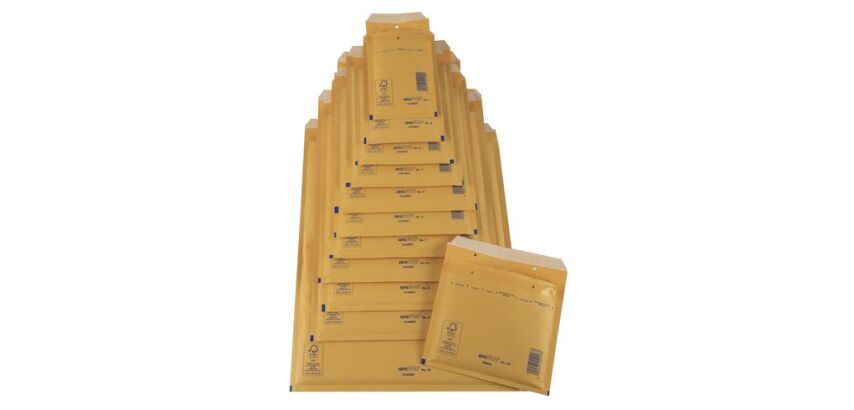 Bolsas de correo acolchadas kraft 270 x 360 mm Sam - Paquete de 100