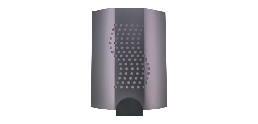 Désinsectiseur Glue Pad aluminium avec plaque adhésive et ampoule