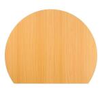 Côté extension 80 cm, cercle de profondeur Ø 100 cm Manhattan