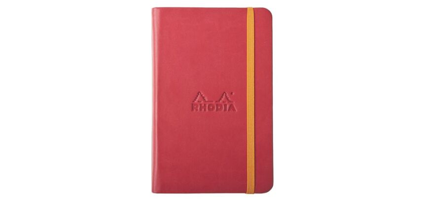 Carnets brochée Rhodiarama - 9 x 14 cm - ivoire ligné - 192 pages