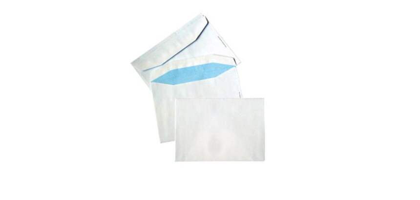 Sobres 20 x 176 mm sin ventana 90 g Sam - Paquete de 25