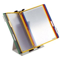 Clasificador de sobremesa A4 con 10 fundas