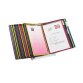Protège-documents pivotant pupitre Djois by Tarifold PVC A4 40 pochettes - 80 vues couleurs assorties