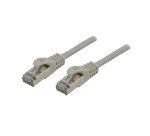 Câble réseau RJ45 catégorie 6 - 20 mètres gris