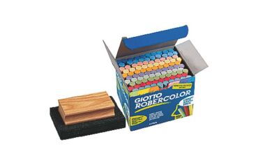 Kit Borrador Fieltro + Caja de 100 tizas surtidas