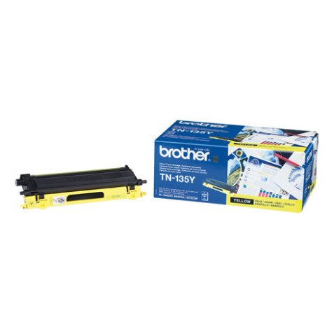 Toner Brother TN135 couleur séparée pour imprimante laser