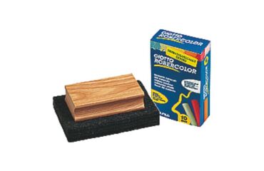 Kit Borrador Fieltro + Caja de 10 tizas surtidas