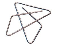 Clips pajarita 32 x 40 mm Caja de 100