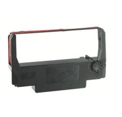 Cinta compatible con Epson ERC-30 , ERC-34, ERC-38 negro-rojo para impresoras matriciales